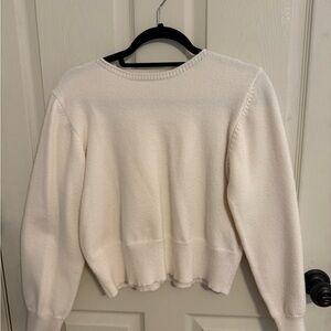 Elegant Cream Sweater